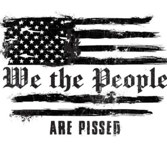 We The People Mens Black & White Cotton Short Sleeve Graphic Tee T shirt - Picture 2 of 3